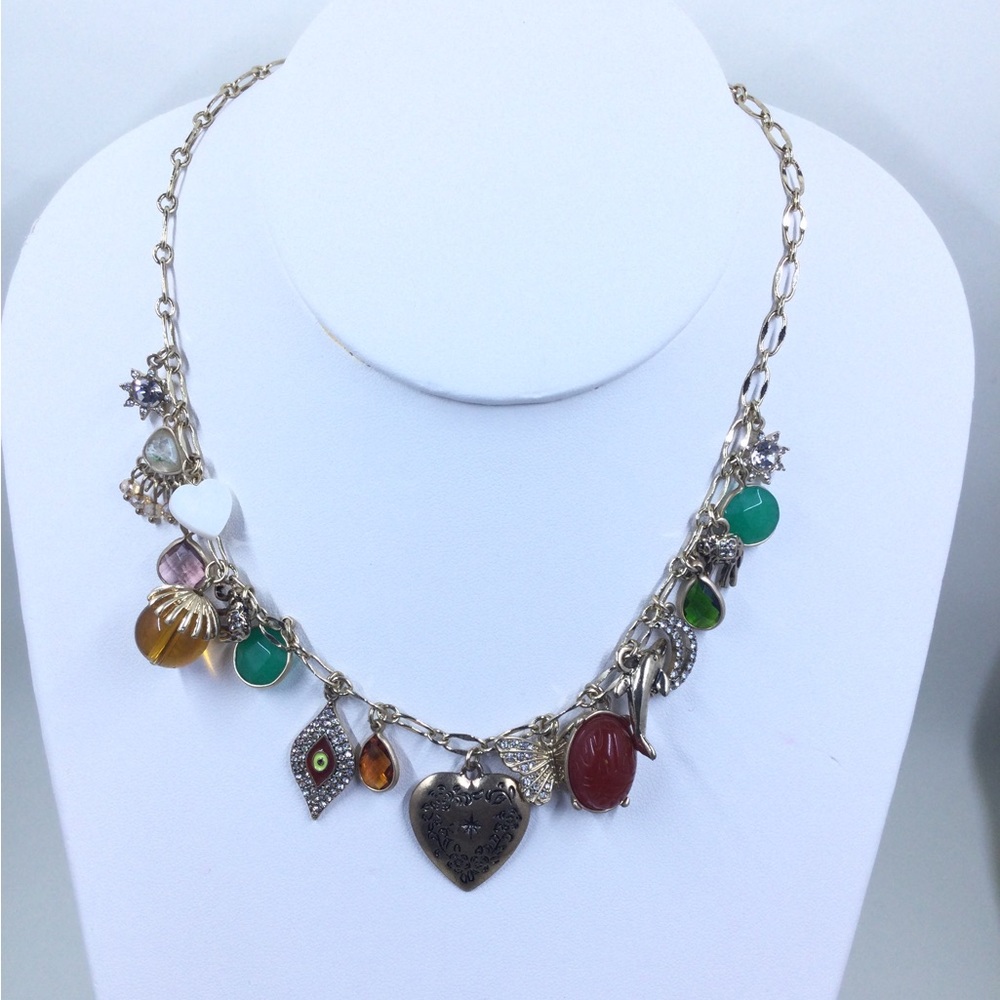 ✨ Anthropologie Bits and Baubles Charm Necklace ✨